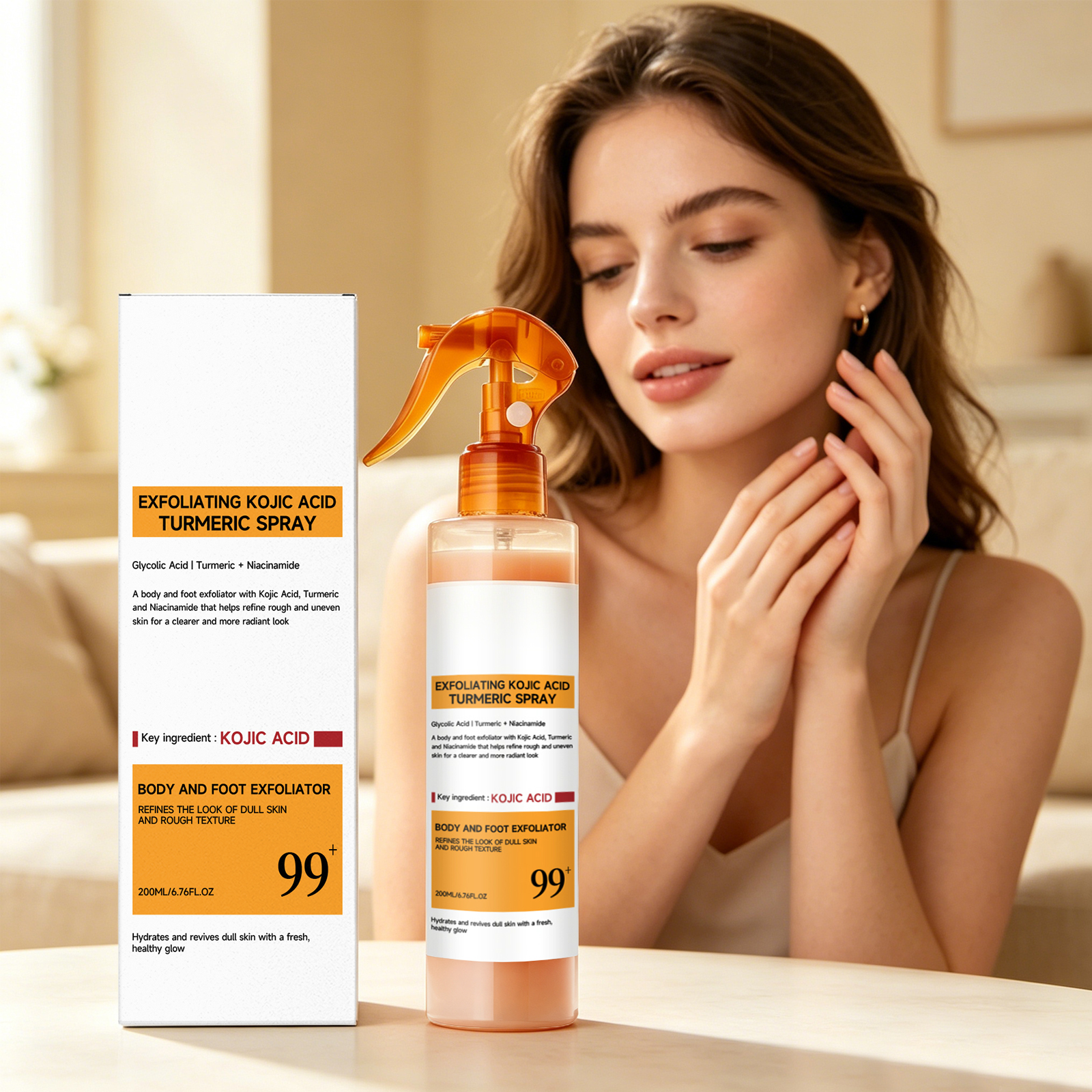 Skincare Niacinamide - Kojic Acid Turmeric Care Spray Gentle