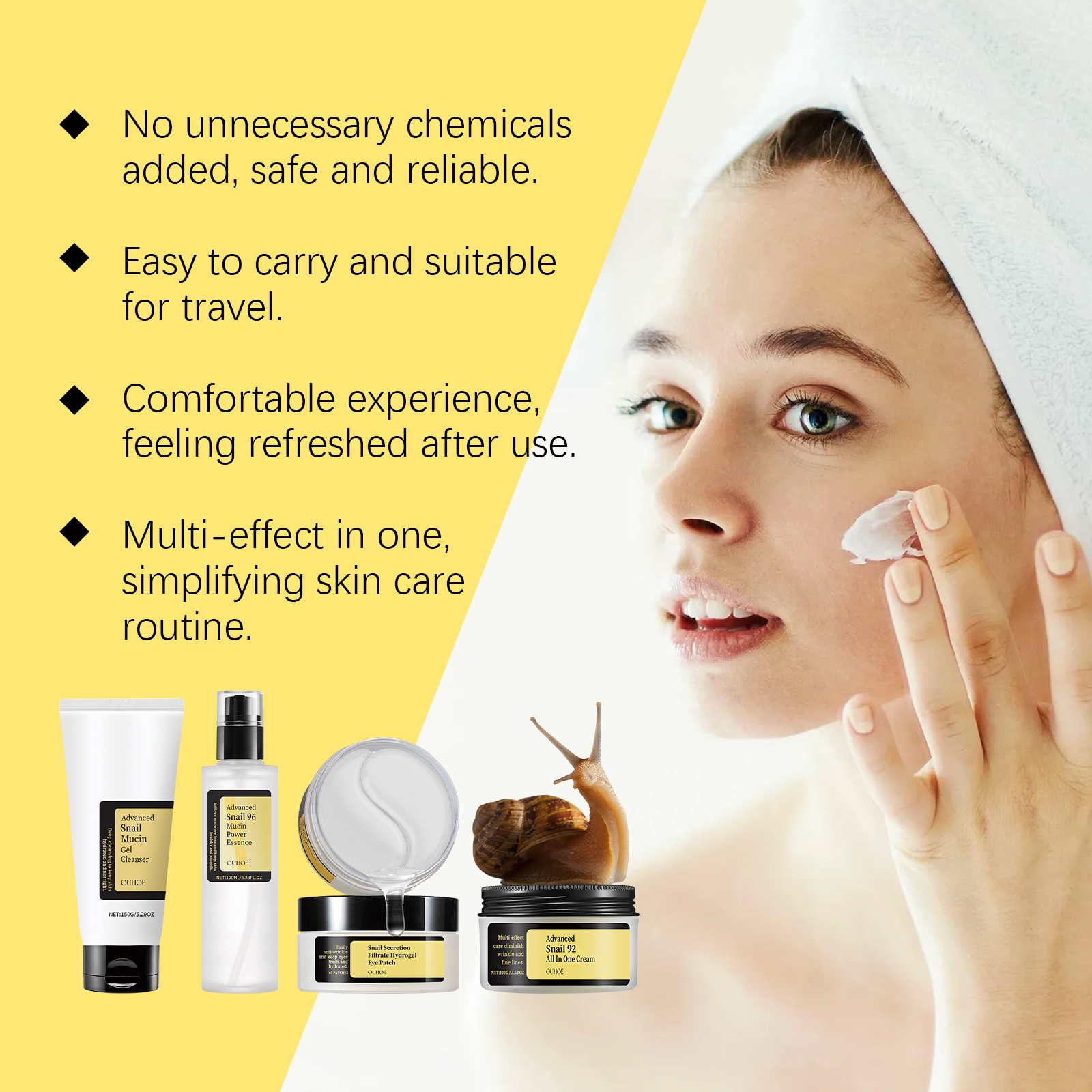 Snail Mucin Skincare Set-Compl - Snail Mucin Essence 리뷰 및 가격