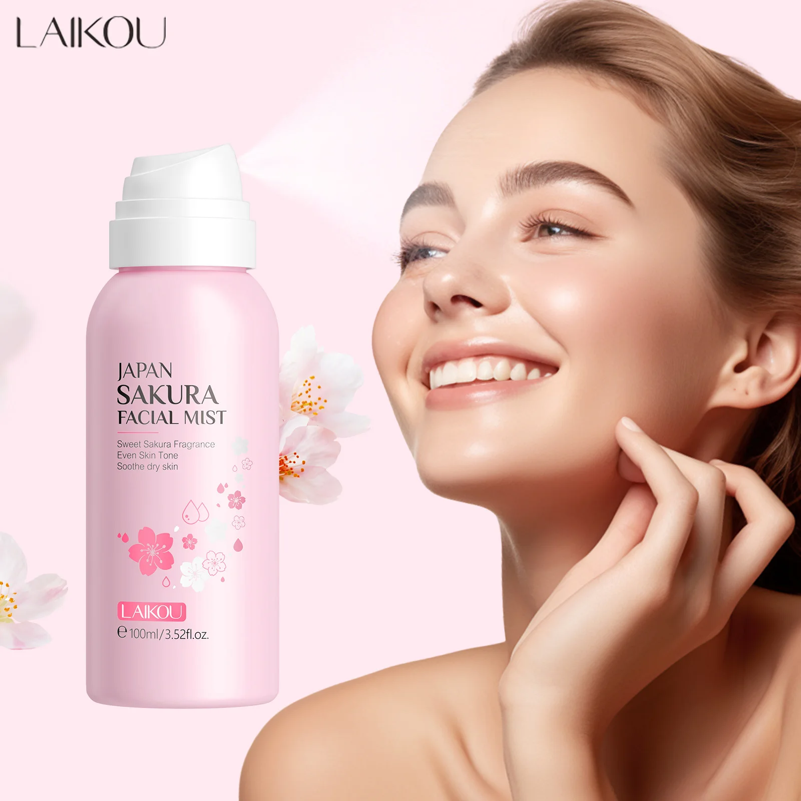 LAIKOU Sakura Facial Mist Brig - Skincare Niacinamide 리뷰 및 가격