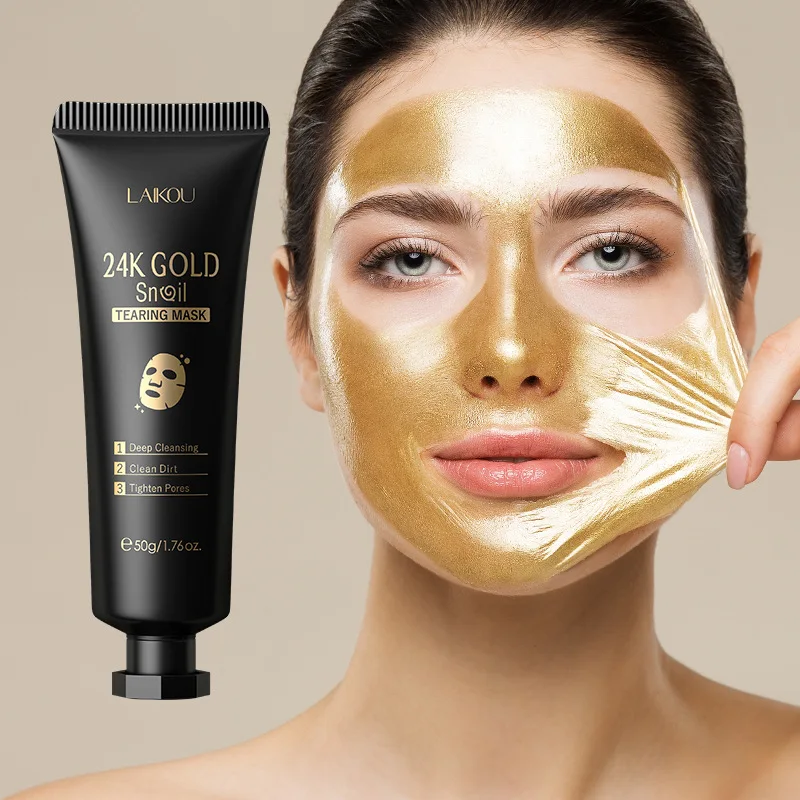 LAIKOU 24K Gold Sakura Peeling - Snail Cream Gel 리뷰 및 가격