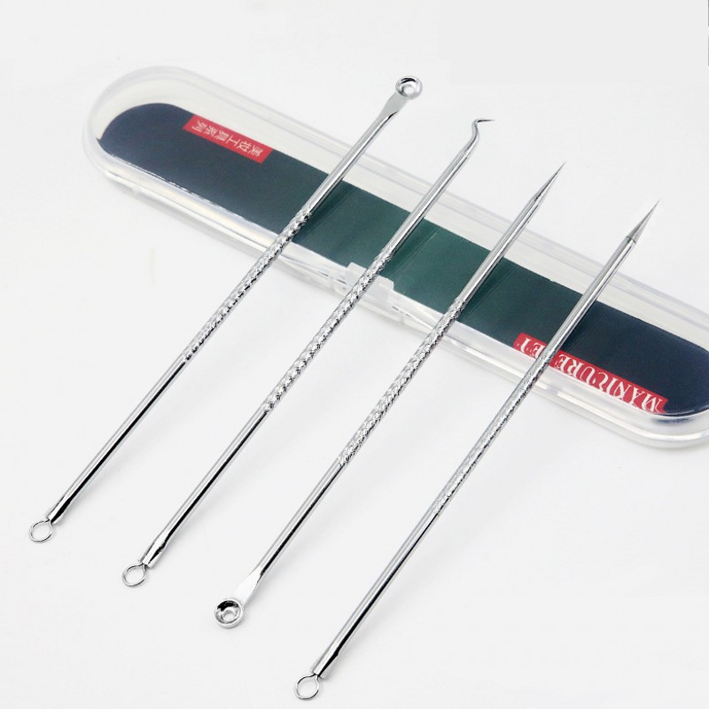 4pcs/set Acne Removal Needles  - Skincare Ingredients Checker 리뷰 및 가격