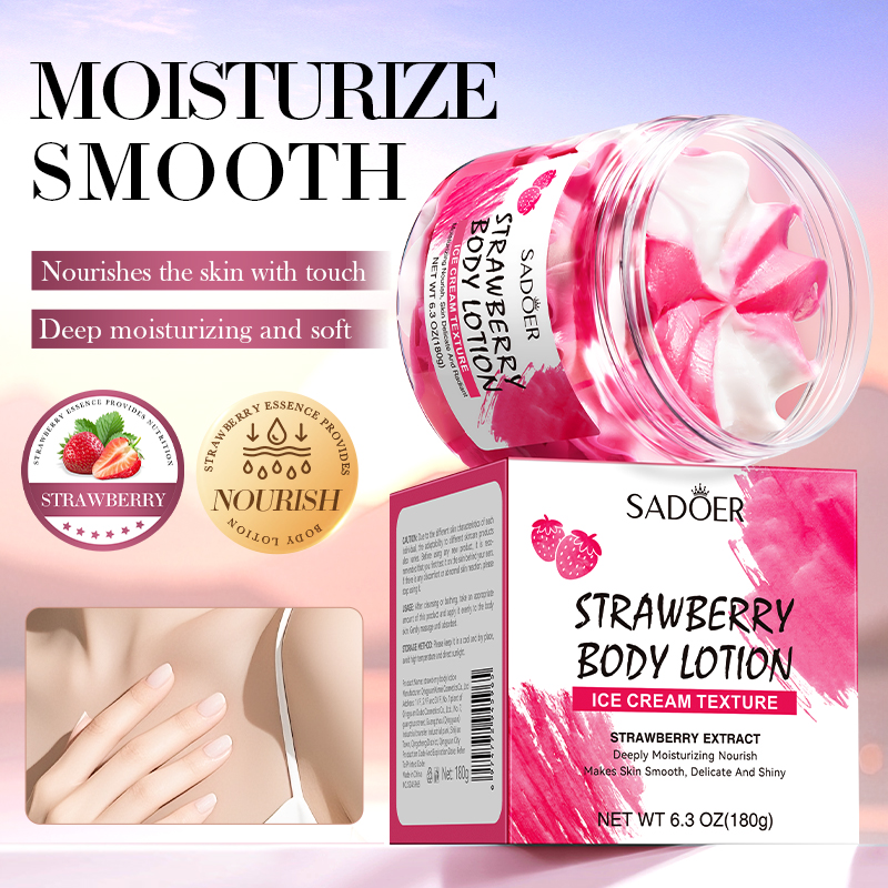 180g Strawberry Body Lotion, C - Skincare Ingredients 리뷰 및 가격