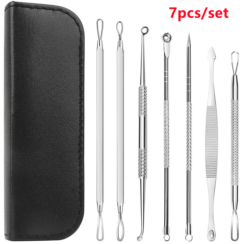 7Pcs/Set Stainless Steel Pimpl - Skincare Ingredients Checker 리뷰 및 가격