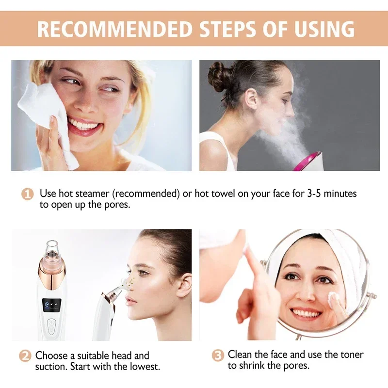 Blackhead Remover Vacuum Sucti - Skincare Ingredients Checker 리뷰 및 가격