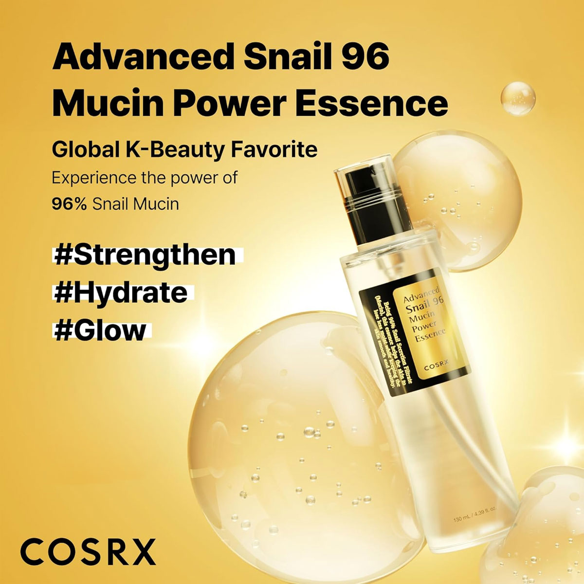 COSRX Snail Mucin 96 Power Rep - Snail Mucin Essence 리뷰 및 가격
