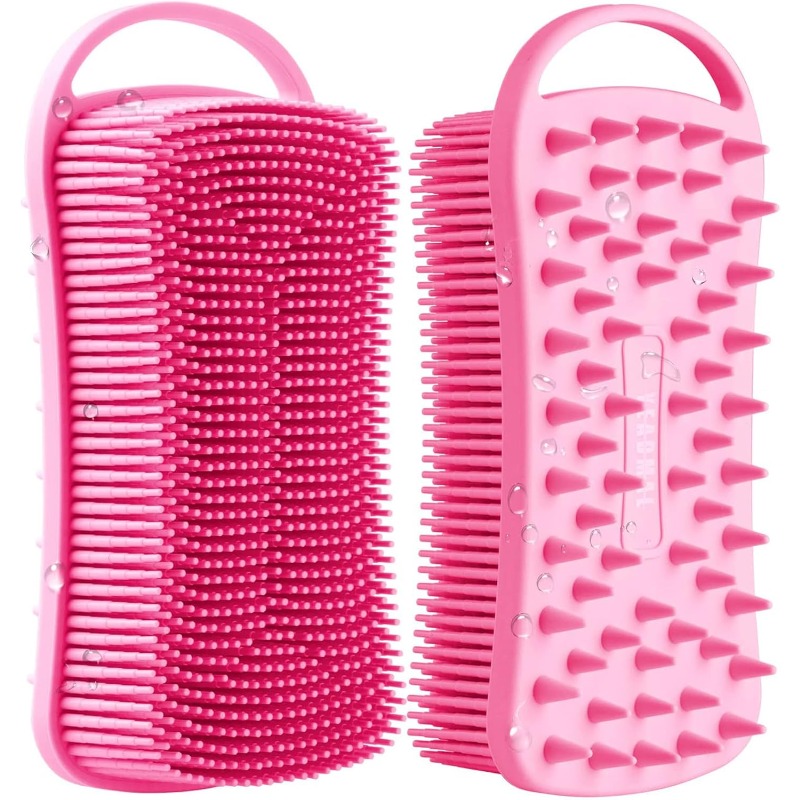 Dual-use Silicone Body Scrubbe - Aha Bha Exfoliant 리뷰 및 가격