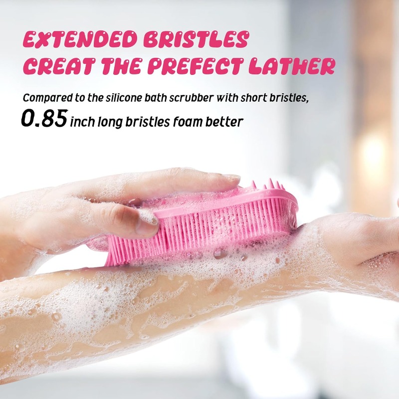 Dual-use Silicone Body Scrubbe - Aha Bha Exfoliant 리뷰 및 가격