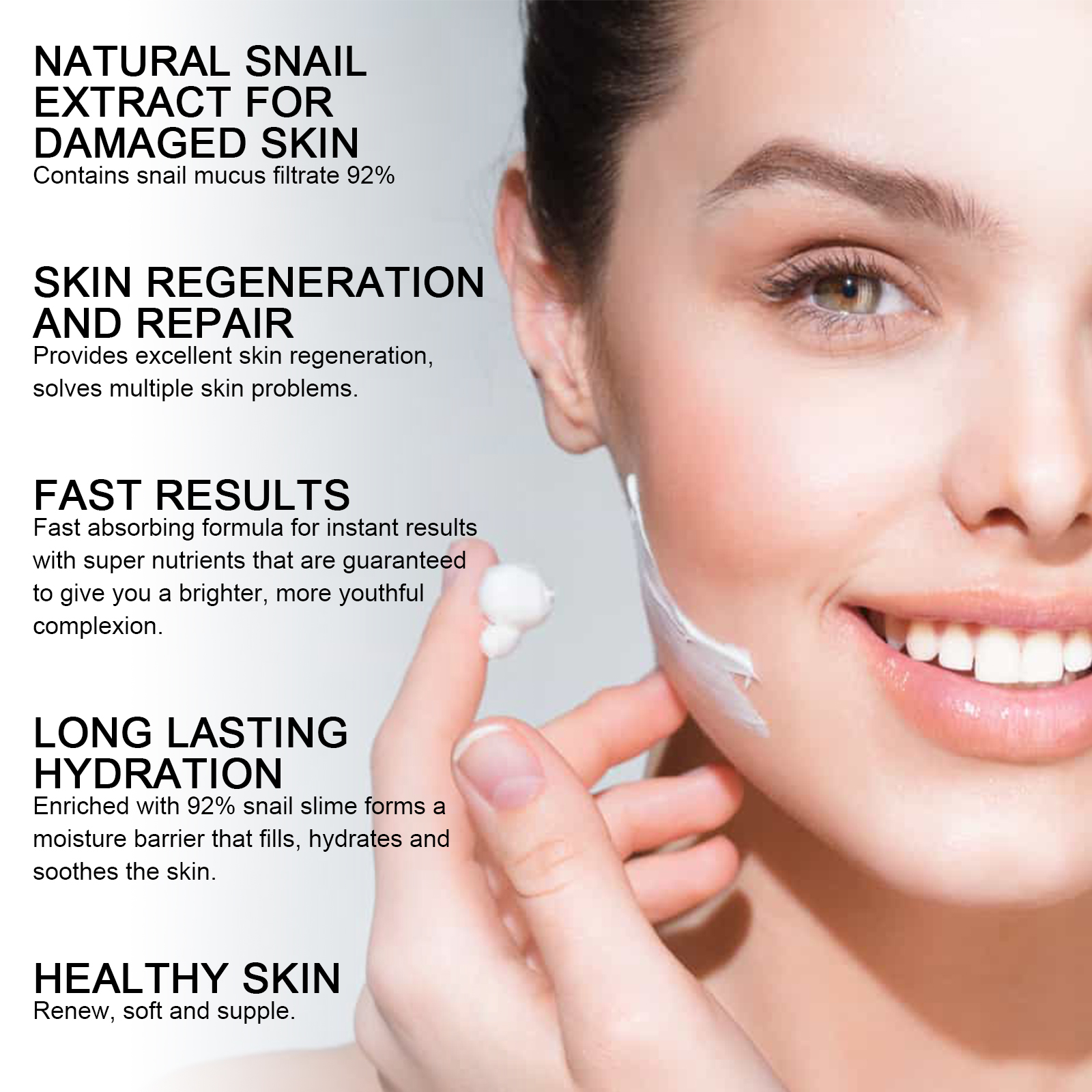 Snail Mucin Cream 92 Daily Moi - Snail Cream Gel 리뷰 및 가격