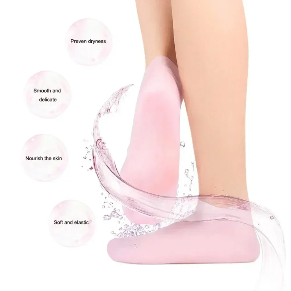 1Pair Silicone Socks Foot Spa  - Aha Bha Exfoliant 리뷰 및 가격