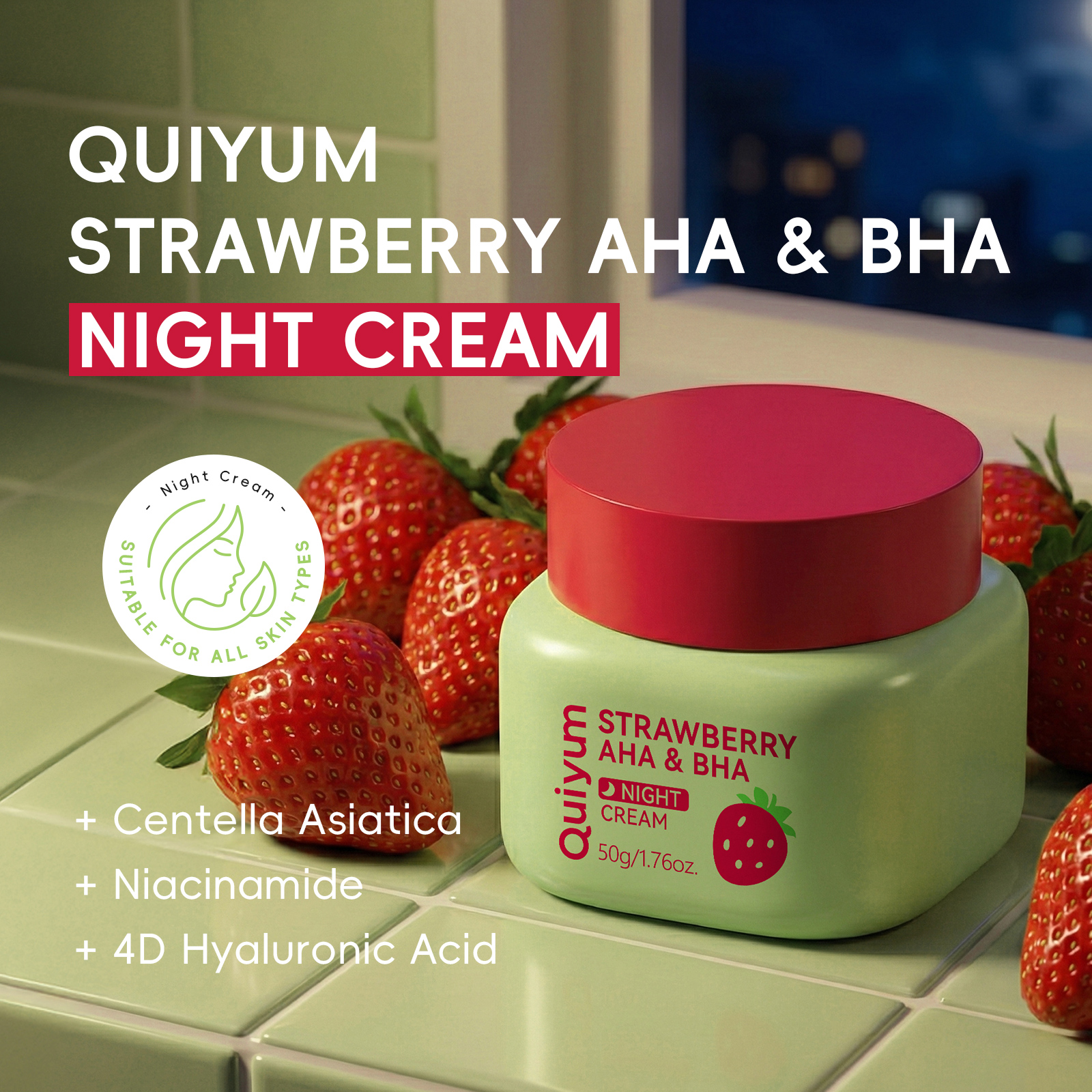 Quiyum Strawberry AHA & BHA Ni - Aha Bha Exfoliant 리뷰 및 가격