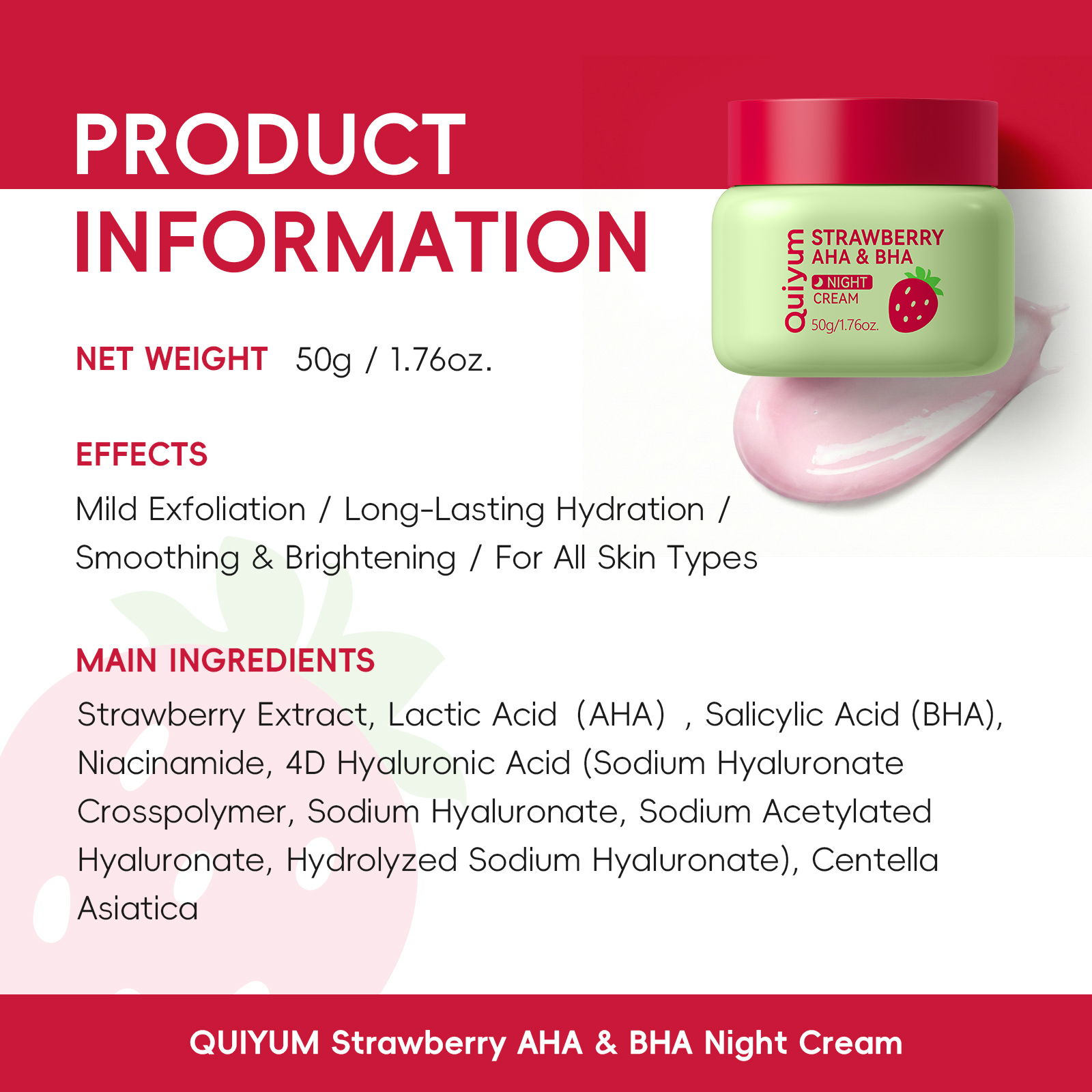 Quiyum Strawberry AHA & BHA Ni - Aha Bha Exfoliant 리뷰 및 가격
