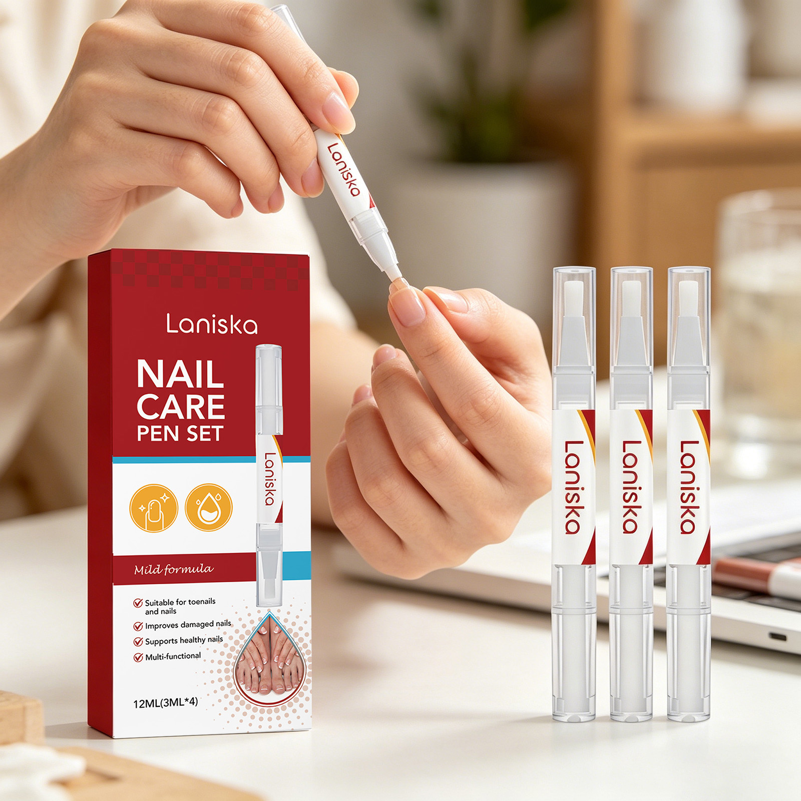 Nail Repair Pen Set Treatment  - Skincare Ingredients Checker 리뷰 및 가격
