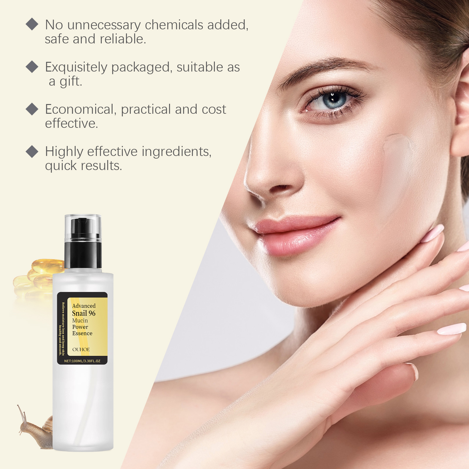 Snail Mucin Essence 100ml Hydr - Snail Mucin Essence 리뷰 및 가격
