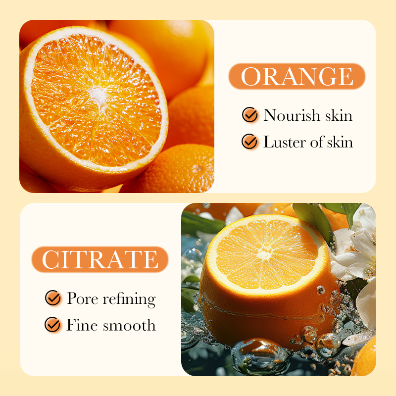 300ml Orange Body Scrub Shower - Skincare Ingredients 리뷰 및 가격