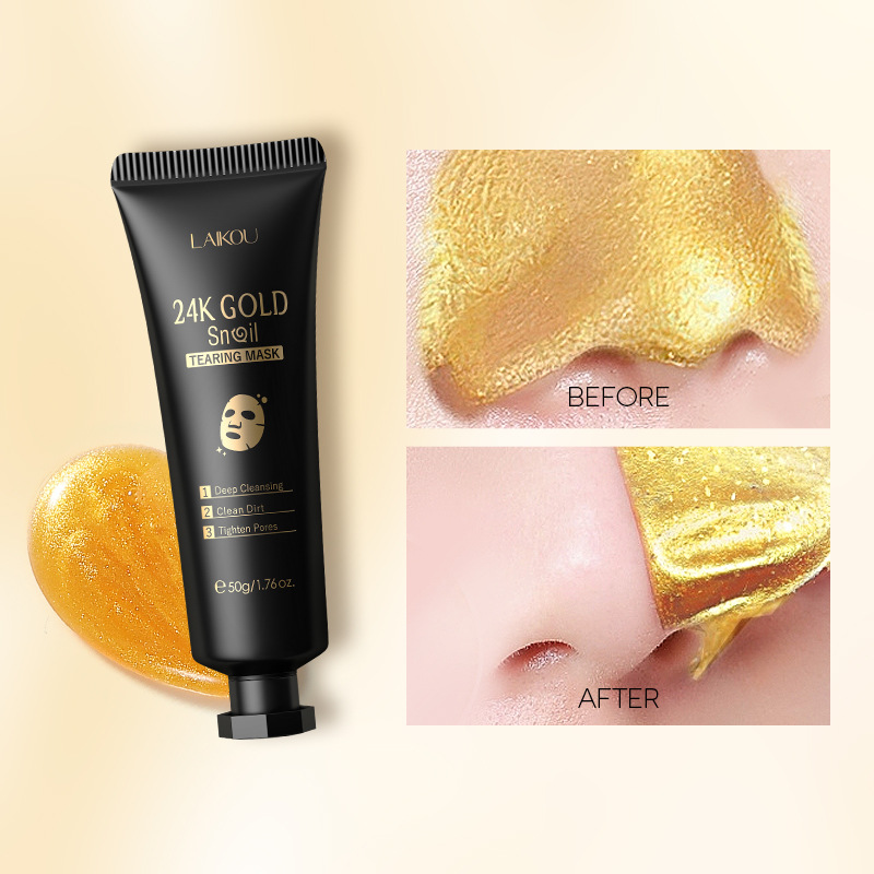 LAIKOU 24K Gold Sakura Peeling - Snail Cream Gel 리뷰 및 가격