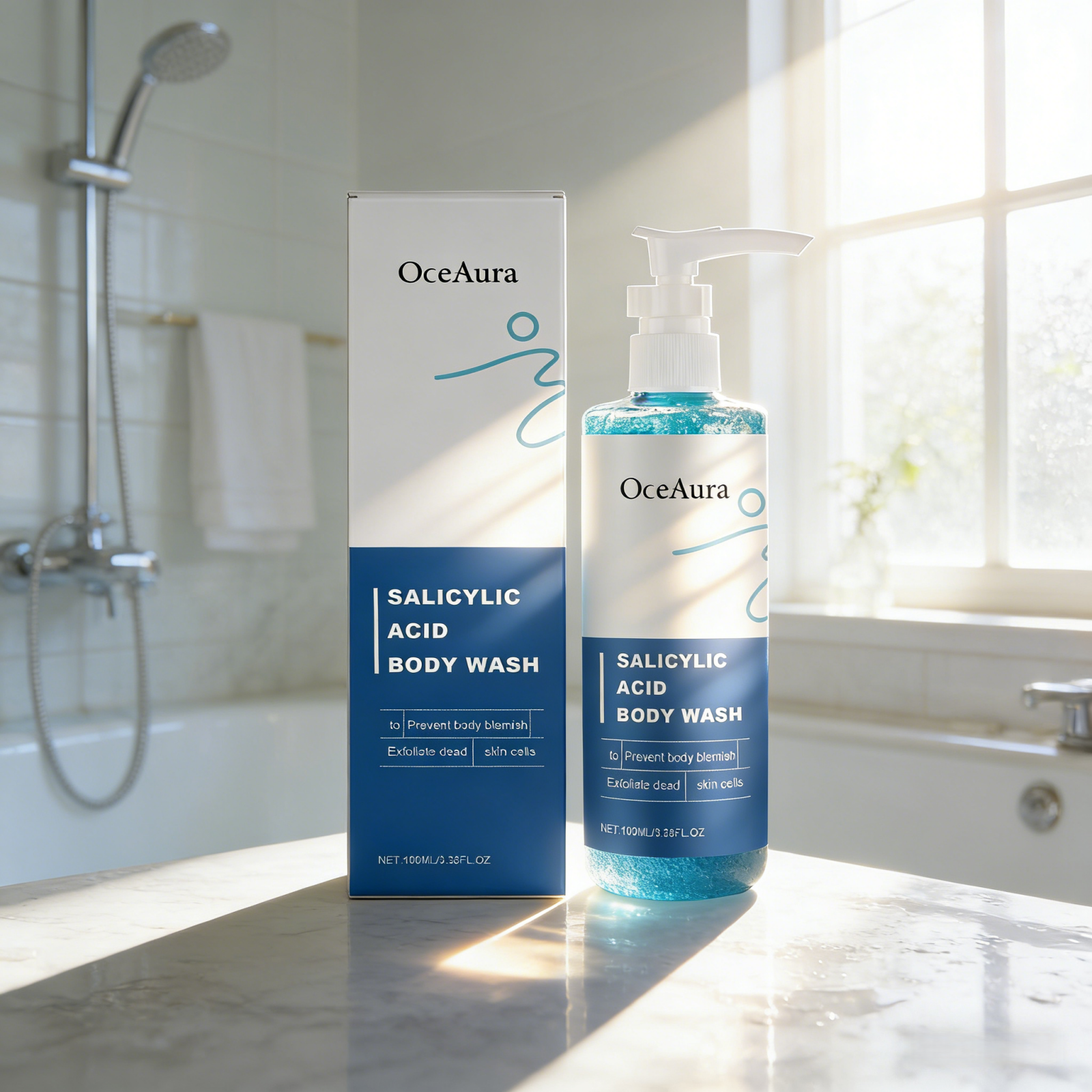OceAura Salicylic Acid Shower  - Aha Bha Exfoliant 리뷰 및 가격